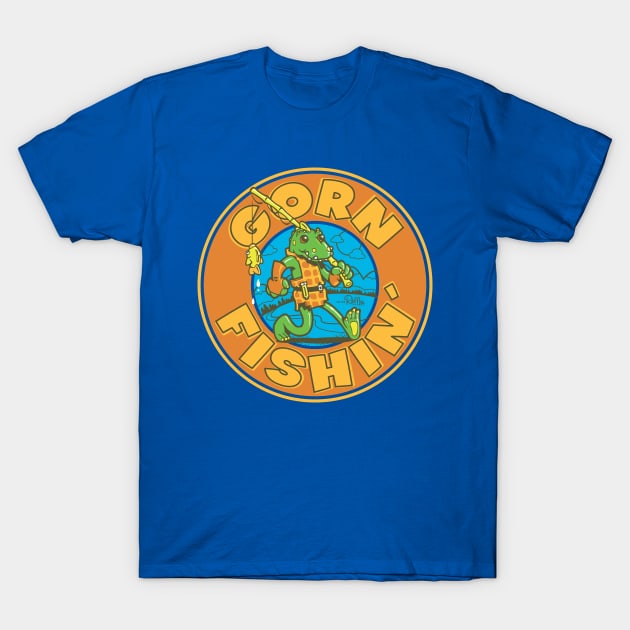 Gorn Fishin' T-Shirt by Captain_RibMan